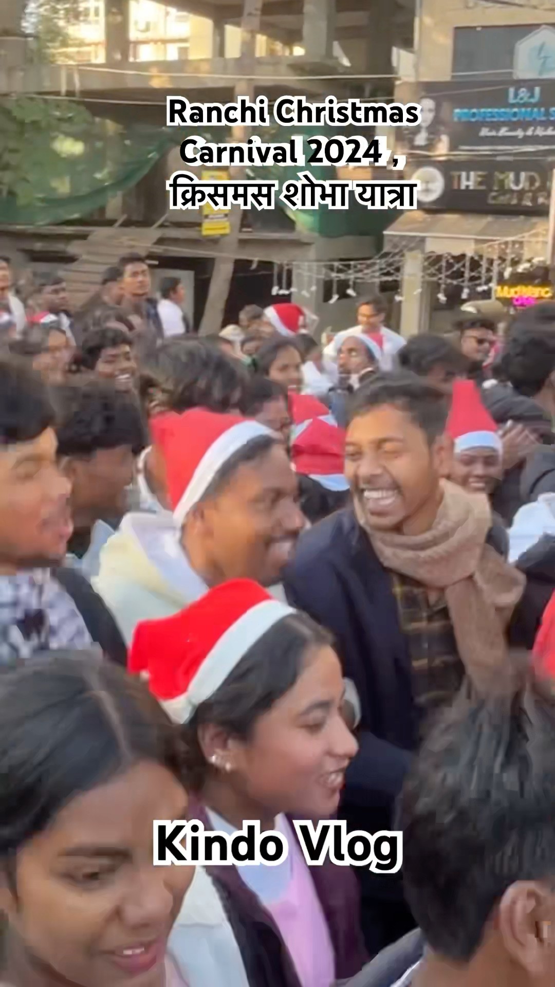 Ranchi Christmas Carnival 2024 , क्रिसमस शोभा यात्रा/video40